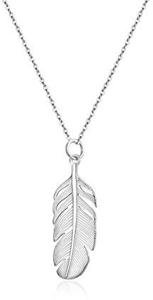 PEARLOVE Anhänger Halskette, 925 Sterling Silber, Frauen, Mädchen, Erwachsene Frauen, Silber, Halskette