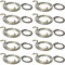 Northern DIY Door Handle Spring Repair Kit (Ten 2.5-Turn, 2.0mm Thick, 27.5mm Diameter coils Plus Ten circlips)