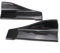iSpchen Auto Hecklippe Heckstoßstange Diffusor Splitter Lippe Universal Heckspoiler Heckstoßstangenschutz Seitenschweller Spoiler Spoilerlippe Heckdiffusor