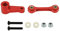 RCAWD ARRMA Servo Horn 25T RC Servo-Arm für Arrma 1/7 Infraction Felony Limitless 1/8 Kraton Notorious Outcast Talion und EXB Autos, Aluminium Hopps Upgrade-Teile Rot