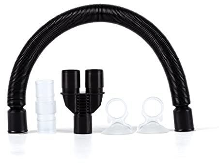 Habistat - Dual Outlet - Increases Humidifier Usage - Two Adjustable Extension Tubes - 0.4-1.6m long - Simple To Assemble - Reptile Accessories
