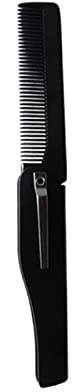 DieffematicSZ Comb Foldable comb Folding Pocket Clip Hair Moustache Beard Comb Fashion Men Women Handmade Massage Hair Brush Folding Knife Comb