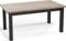 WFL GROUP Moderner Rechteckiger Ausziehbarer Esstisch - Platzsparend - Schwarze Holzbeine - 120 bis 160 cm - Hergestellt in EU - 120 x 67 cm - Sonoma Eiche