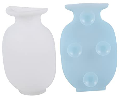 Yardwe 2stücke Wandvase Blumenvase Hängend Wandvase Blumenaufbewahrungseimer Kleine Und Elegante Blumenvase Für Wohnraumdekoration Robust Und Bruchfest