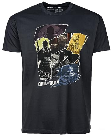 Call of Duty Unisex T-Shirt Keyart Collage Black Size M