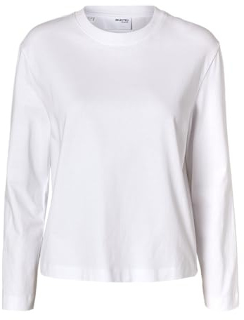 SELECTED FEMME Female T-Shirt Langärmeliges Boxy | T-shirt