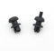 VVO Fasteners- Grapas de Plástica Negras. Para Soporte del estante del maletero. Compatibile con Citroen C2, C3, C4, DS3, Saxo, (2 pzas)