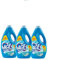 Detersivo Liquido Igienizzante, Confezione da 3 Flaconi da 1350ml, Totale 81 Lavaggi, Formula Potente per la Rimozione delle Macchie, Profumo Fresco (Talco e Muschio Bianco)