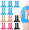 11Pcs Kinesiologie Tape Knie Tape Kinesiotapes Vorgeschnitten Tape Knie Kinesiotape Kinesio Tapes Sport Tapeband Vorgeschnitten Wasserfestes Elastisches für Den Knieschutz Beim Sport（4 Farben）