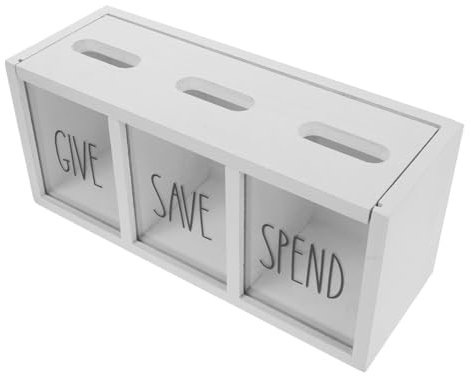 ibasenice Spardose Aus Holz Für Kinder – Aufbewahrung Zur Wandmontage – Finanzmanagement Lehren – Jungen Und Mädchen