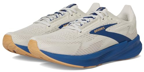 Brooks Men’s Revel 8 Neutral Running & Walking Shoe, Moonbeam/Blue/Taffy, 10.5 UK