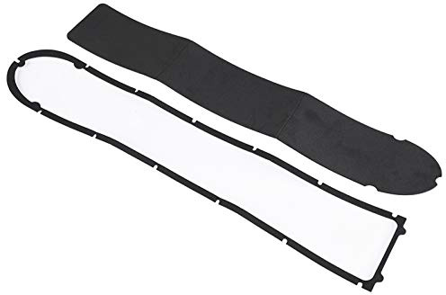 HERCHR Scooter Bottom Battery Cover, Rainproof Waterproof Ring Seal Pedal Pad Battery Protective Plate for M365 Electric Scooter