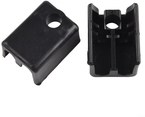 731-04216A Doppel-Kabel-Halterung für Troy-Bilt, & Yard Maschinen, Rasenmäher, Schneefräsen und Schubmäher, schwarzer Kunststoff, 2 Stück