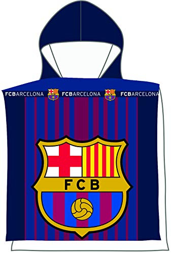 FCB FC Barcelona Poncho Toalla FCB199, Azulgrana
