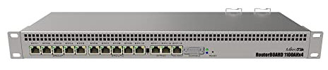 Mikrotik RB1100AHx4 Gigabit-Ethernet-Router (10/100/1000Base-T(X), 10,100,1000 Mbit/s, 7,5 GBit/s, Annapurna Labs Alpine AL21400, 1400 MHz