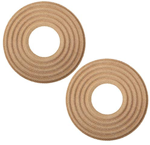sourcing map 2pcs 8 x 3 Speaker Repair Spider Subwoofer Bass Loudspeaker Spider Replace Parts