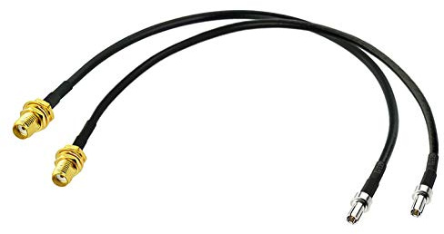 Bingfu 4G LTE Antenna Adapter SMA Female to TS9 Connector Coaxial Pigtail Cable 20cm 8 inch (2-Pack) Compatible with 4G LTE Mobile Hotspot MiFi Router Cellular Broadband Modem USB Modem Dongle Adapter