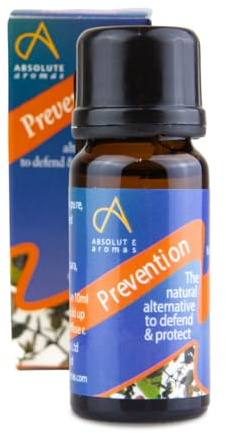 Absolute Aromas Prevention Essential Oil Blend (30ml) with 100% Pure, Natural Tea Tree, Cajeput, Ravensara Essential Oils