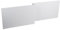NRG Modern Bathroom L Shaped Bath Panels MDF Front Bath Panel 1700mm Gloss White