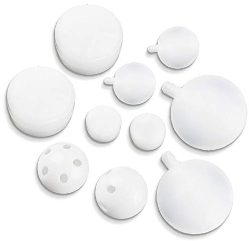 Nastami Füllmaterial 10-teiliges Set Rasselkugeln, Quietscher zum Einnähen