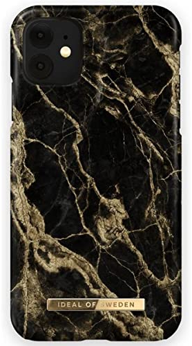 IDEAL of Sweden IDFCSS20-I1961-191 - Fashion Case - Golden Smoke Marble - für Apple iPhone 11, Apple iPhone XR
