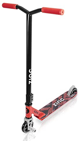 Zinc Icon 2.0 Stunt-Scooter, Rot/Schwarz