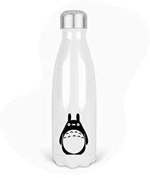 GB270 France Insulated Stainless Steel Water Bottle Drinks Bottle – White – 350 ml – Children – Manga Anime Print
