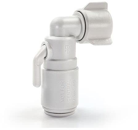 John Guest Speedfit 15mm x 1/2 BSP Elbow Angled Valve