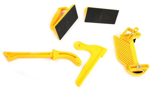 Safety Push Block Stick, Jointers 5 Piece Set Safety Push Block Ergonomic Handles for Woodworkers for Table Saws