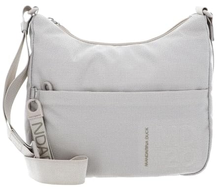 Mandarina Duck Damen Md 20 HOBO, Wieß/Grau