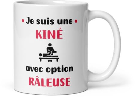 Mug kiné râleuse tasse kiné femme