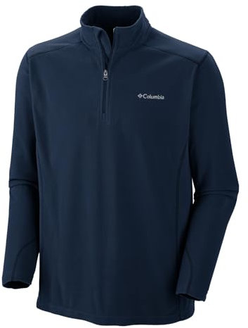 Columbia Herren Fleece Pullover Klamath Range(TM) II Half Zip, Farbe:Blau, Größe:2XL, Artikel:1352472-466 Navy