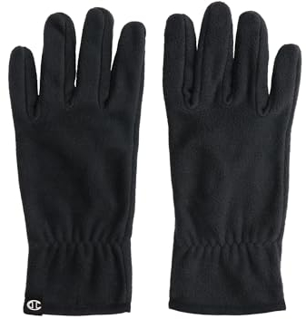 Champion Unisex Athletic Accessories (806053) -Modern Sport Micropolar C-Logo winterhandschuhe, Schwarz (ES503), S