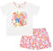 Peter Rabbit Girls Pyjamas Toddler Lily Bobtail Short Easter PJs set, Ages 12 Months to 5 Years Old 4-5 Years White