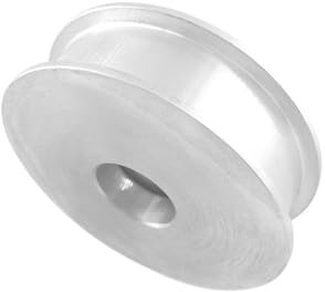 2 Stück Umlenkrollen 40T ohne Zähne, Innenbohrung 5/6/8/10/12/15 mm Breite, 11/16 mm Zahnriemen Umlenkrolle YULIXIA(15mm,Width16mm)