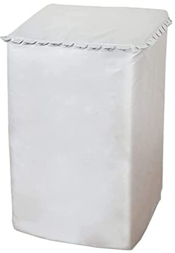 Pawnath Carica Dall'Alto per Lavatrice e Asciugatrice, Protezione per Lavatrice, Antipolvere, Impermeabile, Protezione UV, Protezione per Lavatrice Argentata M