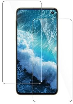 2 Stück Samsung Galaxy S10e Schutzfolie - Blasenfrei, HD Displayschutz Panzerglas, Panzerfolie Glas