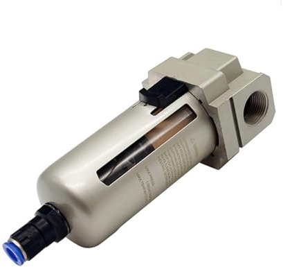 Luftquellenprozessor Kupferfilter, Pneumatikpumpenfilteröl- und Wasserabscheider Automatisch AF3000-02 1/4 AF3000-03 3/8,Druckminderer Druckluft(AF3000-02D,Only Filter)