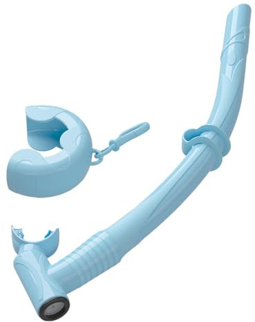 Tauchrohr mit Tauchschlauch, Atemschlauch zum Tauchen – Atemschlauch für Nass, faltbar, faltbar, flexible Tauchausrüstung, Trainingsgerät, Gadget