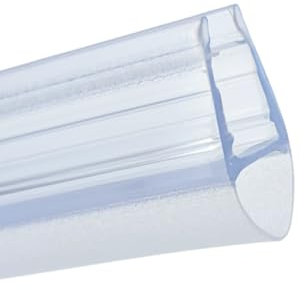 IWOFER Ricambi Box Doccia | Guarnizione Singola | per Vetro 6 7 8 mm | Made in Italy | Installazione Facile (2 m, S68 U/6,5)