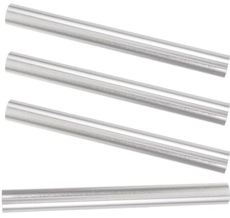 Healvian Zeltstangen Reparaturhülsen Aluminium 4 Stück Verbindungsrohre aus Langlebigem Material für Outdoor Camping und Vielseitige Zeltanwendungen