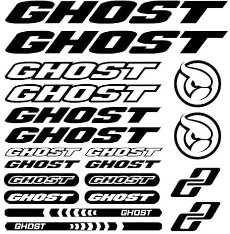 Kreativität Fahrrad Rahmen Auto Aufkleber für GHOST Rennrad Mountain MTB BMX Fahrradträger Vinyl Aufkleber Dekoratives Zubehör