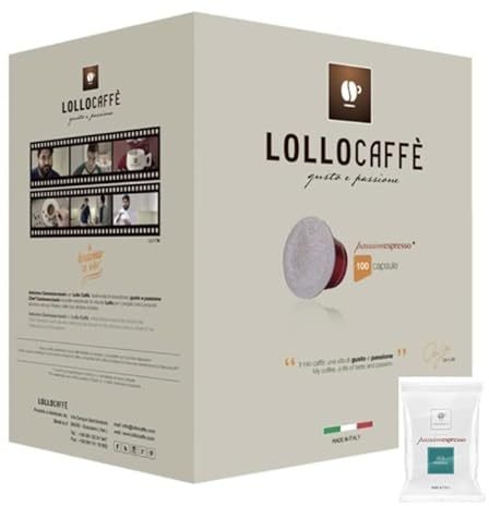 100 capsules compatibles Nespresso® DEC Lollo Caffè