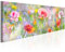decomonkey Bilder Blumen Mohnblumen 150x50 cm XXL 1 Teilig Leinwandbilder Bild auf Leinwand Vlies Wandbild Kunstdruck Wanddeko Wand Wohnzimmer Wanddekoration Deko bunt