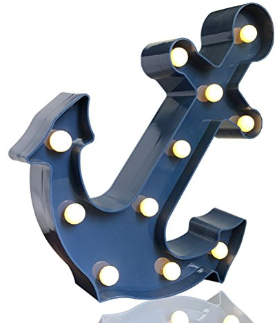 LEDMOMO LED Anker Tischlampe Nachtlicht für Weihnachten Home Hochzeit Party Dekoration