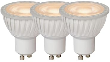 Lucide LED BULB - Led Bulb - Ø 5 cm - LED Dim. - GU10 - 3x5W 3000K - White