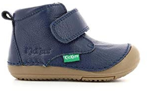 Kickers Unisex Kinder Sabio Stiefel, Blau (Marine), 18 EU