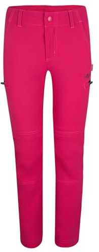 Trollkids Kids Kjerag Zip Off Pants 158, rubine red