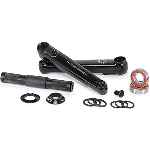 Wethepeople Logic BMX Kurbel + Mid BB | schwarz | 165mm