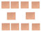 SOFIALXC 99,9 % reines Kupferblech, Material Kühlung Kupferblech für Computer-Grafiken, CPU, 10 Stück - 0,5 mm x 15 mm x 15 mm